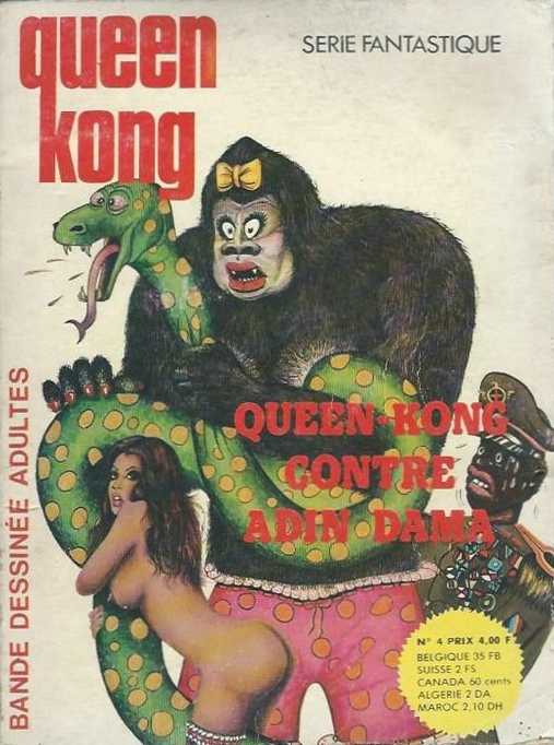 Scan de la Couverture Queen Kong n 4